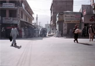 Képek Quettából - csaknem kihalt az utca