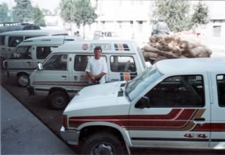 Képek Quettából - mikrobuszok