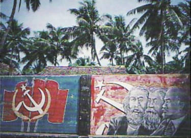 A kommunista párt választasi plakátja