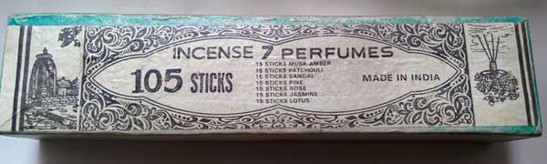 Incense 7 Perfumes füstölő